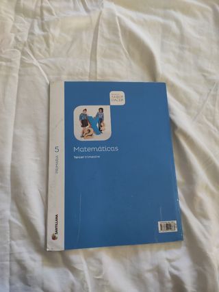 libro de matemáticas