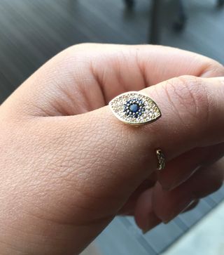 Anillo antiestrés ojo