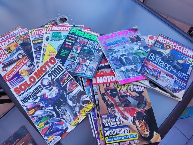 Revistas moto antiguas