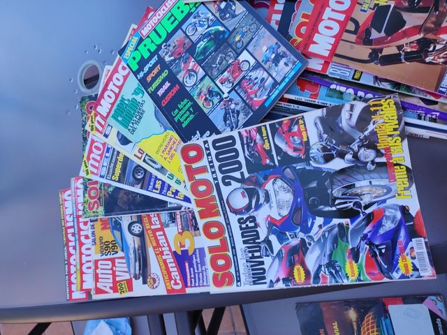 Revistas moto antiguas