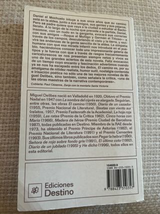 El camino - Miguel Delibes. Destinolibro