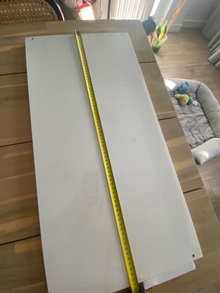 Balda blanca ikea komplement