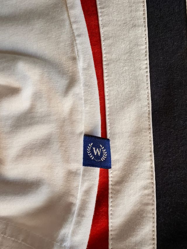 Uniforme escolar: camiseta de algodón blanca