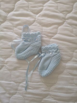 Conjunto punto bebé 0 meses