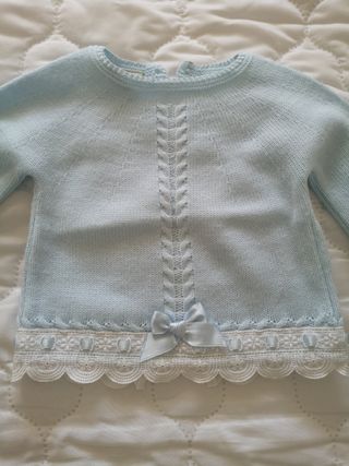 Conjunto punto bebé 1 mes