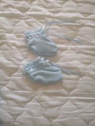 Conjunto punto bebé 1 mes