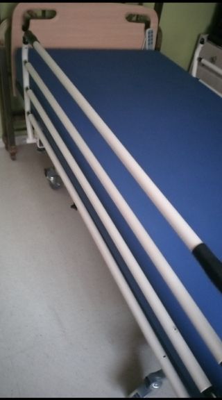 carro elevador ortopedia con cama