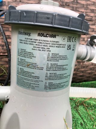 Depuradora de filtro piscina