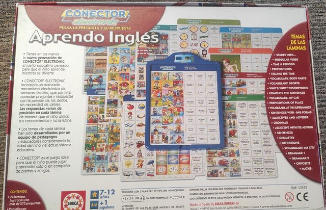 JUEGO Electrónico INGLÉS 