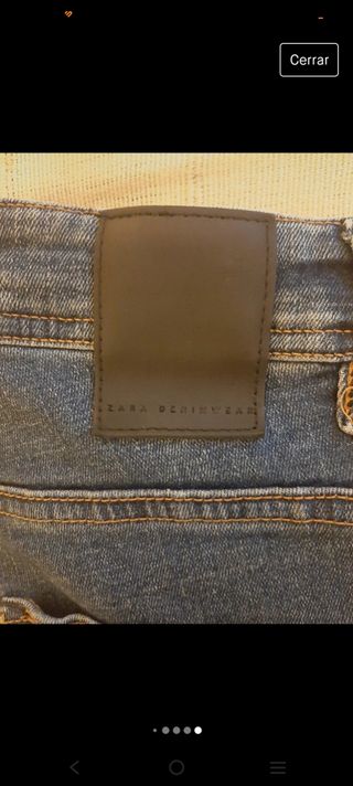 Pantalón vaquero Zara