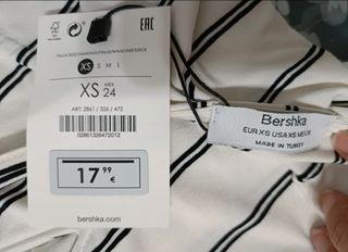 Mono de rayas- Bershka