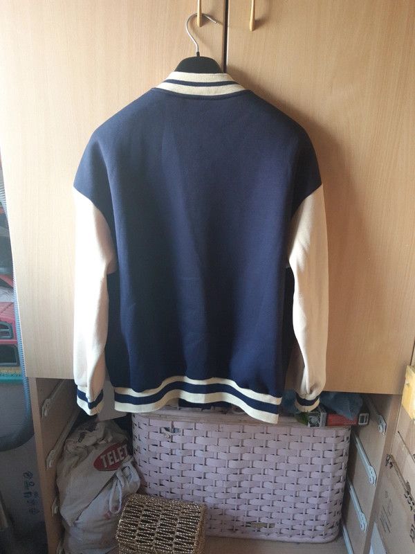 giubbotto college in felpa