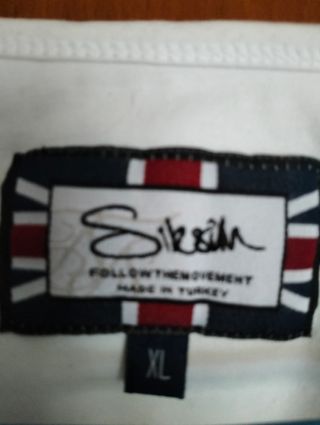 Camiseta blanca manga corta