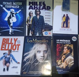 LOTE CINE MUSICAL 12 DVD + BR