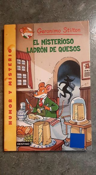 Libros Gerónimo Stilton 1, 36 y 63