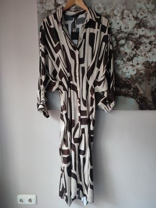 Vestido largo MASSIMO DUTTI