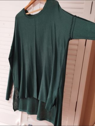 Jersey mujer de punto fino, Talla M