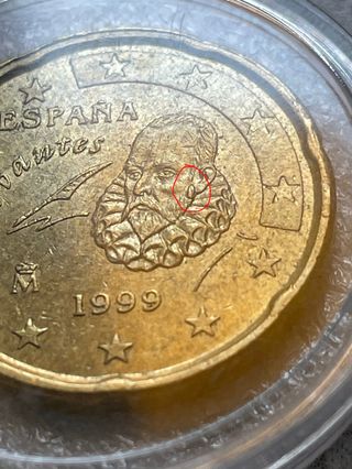Moneda Coleccion Exceso Metal 20 cent España 1999