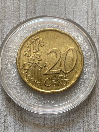 Moneda Coleccion Exceso Metal 20 cent España 1999