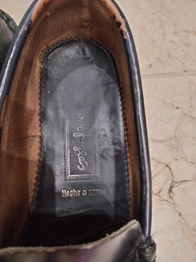 Zapatos castellanos talla 39 Corte inglés