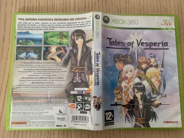 Tales of Vesperia Xbox360