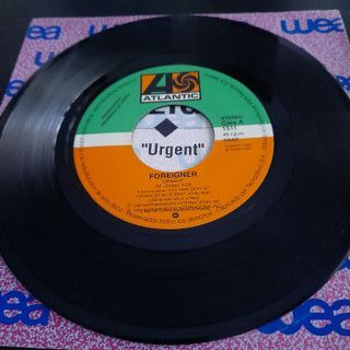 Foreigner ‎– Urgent vinilo 7"