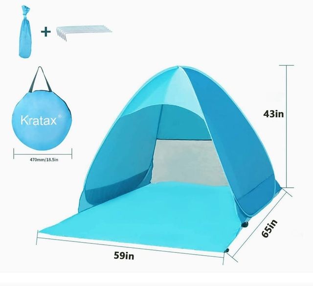 Kratax tienda playa impermeable