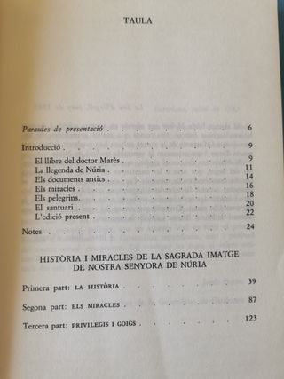 Historia y miracles de nostra senyora de Nuria