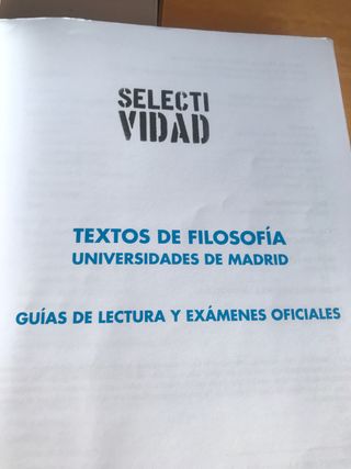 TEXOS DE FILOSOFIA