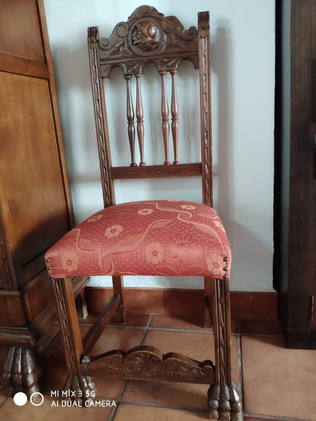 Scrivania antica completa