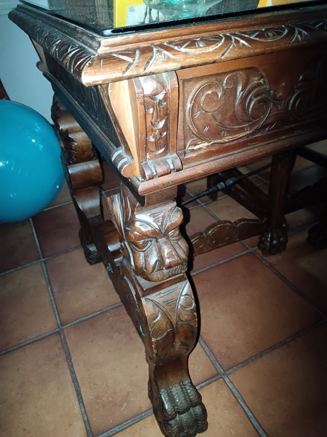 Scrivania antica completa