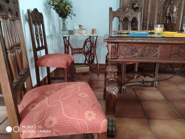 Scrivania antica completa