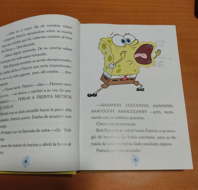 Libro de Bob Esponja