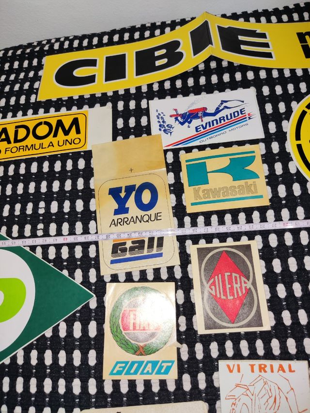 Pegatinas Antiguas Mundo del Motor