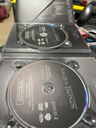 1ª temporada en DVD de Juego de Tronos