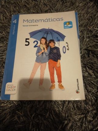 Libro de primaria 4 matemáticas