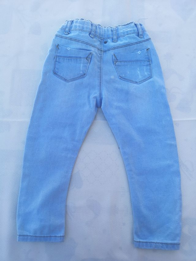 Pantalon vaquero ajustado niño talla 18-24 m 92cm