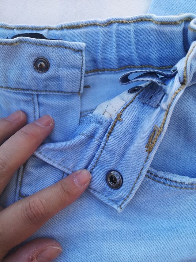 Pantalon vaquero ajustado niño talla 18-24 m 92cm