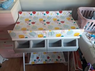 Cambiador bebe con bañera incluida