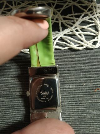 Reloj vintaje mujer color verde 