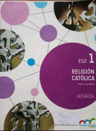 Libro de religión catolica de 1° ESO
Religión Anay