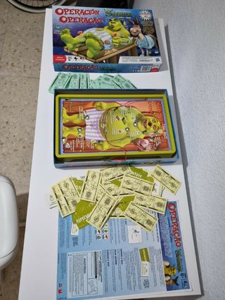 Juego de mesa Operación Shrek