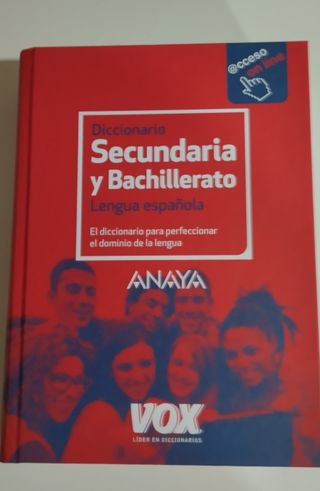 Diccionario secundaria y bachillerato VOX