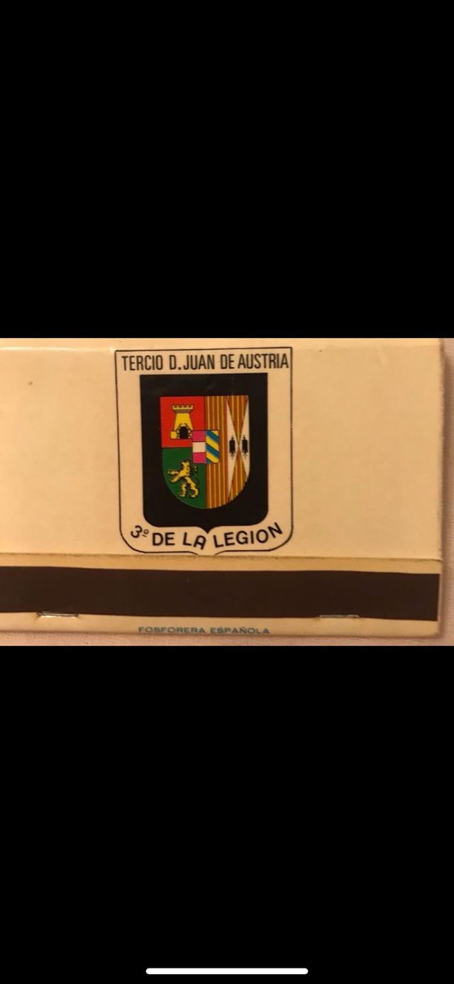 coleccion de cajas de cerillas de la lejion
