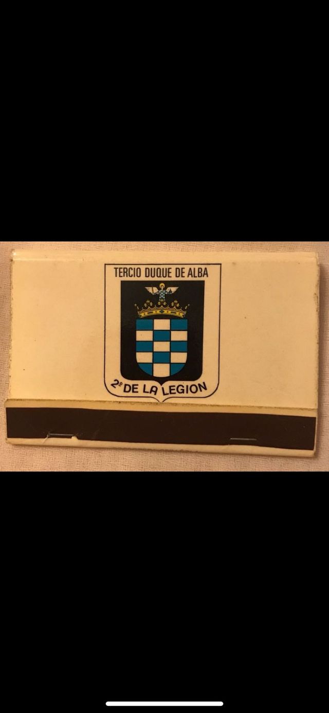 coleccion de cajas de cerillas de la lejion