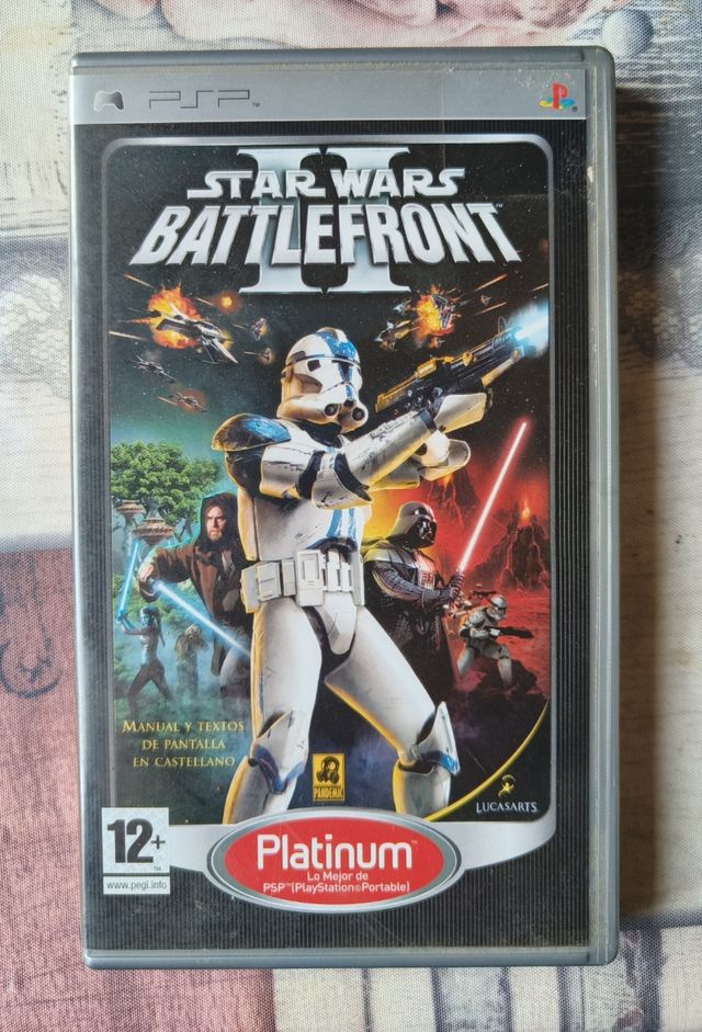 Psp Star Wars Battlefront II Platinum ed