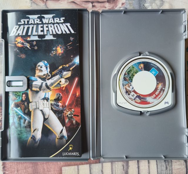 Psp Star Wars Battlefront II Platinum ed