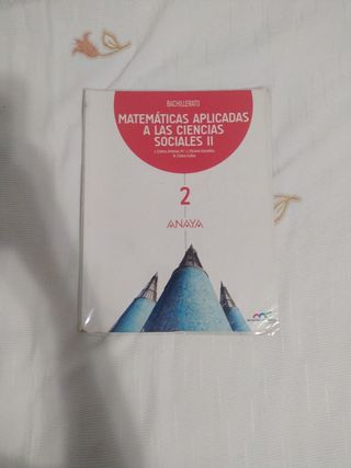 Libro matemáticas CCSS 2 bachillerato