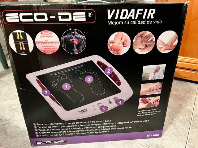 Masajeador para termoterapia y reflexologia