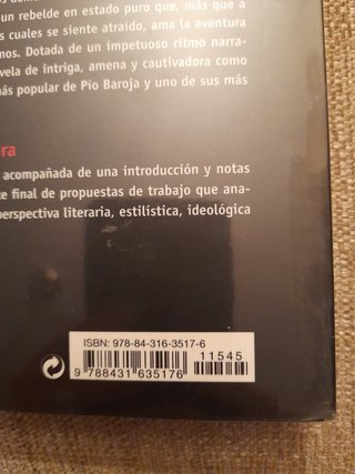 Libro "Zalacain el aventurero "